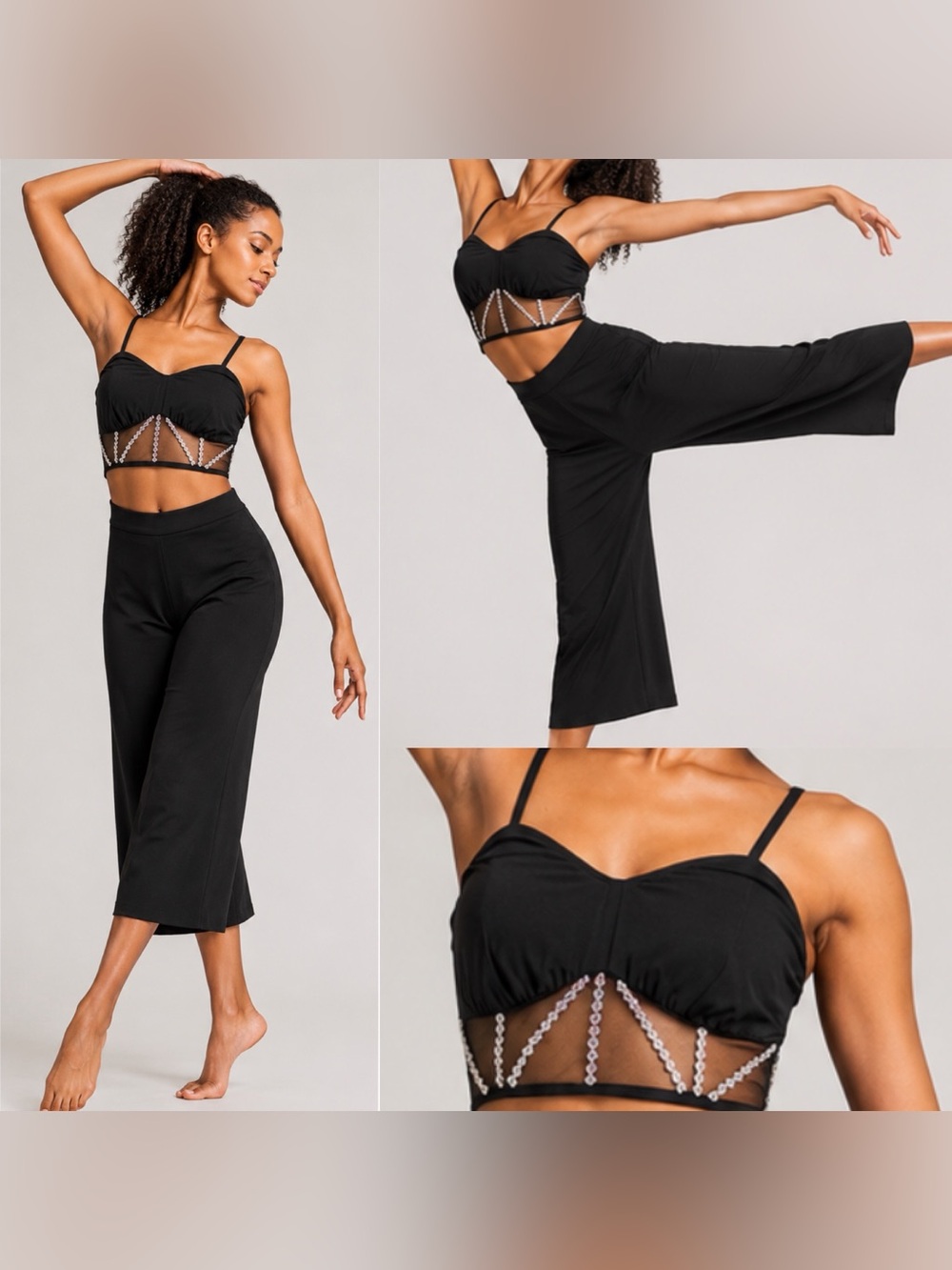 Revolution Tenth House Ethereal TH23128 Black Contemporary Dance Costume SA